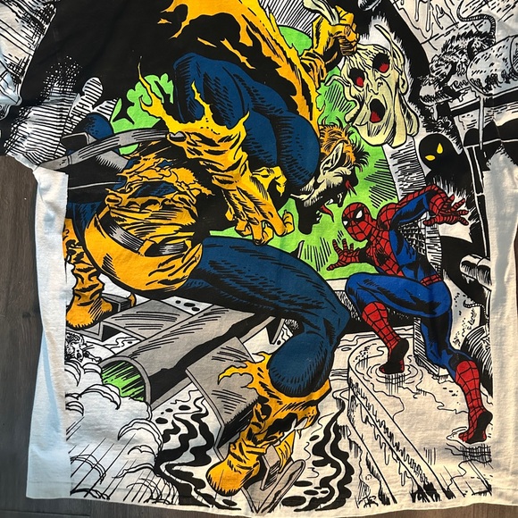 Bootleg ‘Spider-Man vs Hobgoblin’ sz XXL - Picture 4 of 6